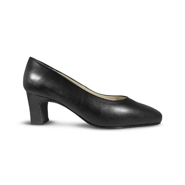 Zapatos-para-Azafatas-comodos-Negro modelo Black
