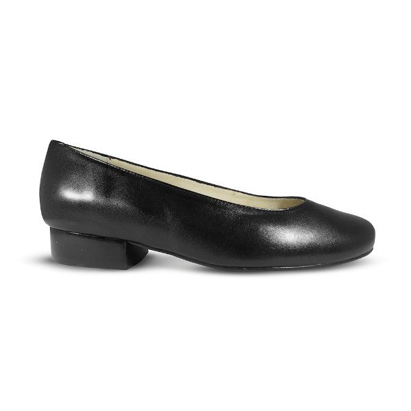 zapato-para-azafata-comodo-negro modelo n bajo