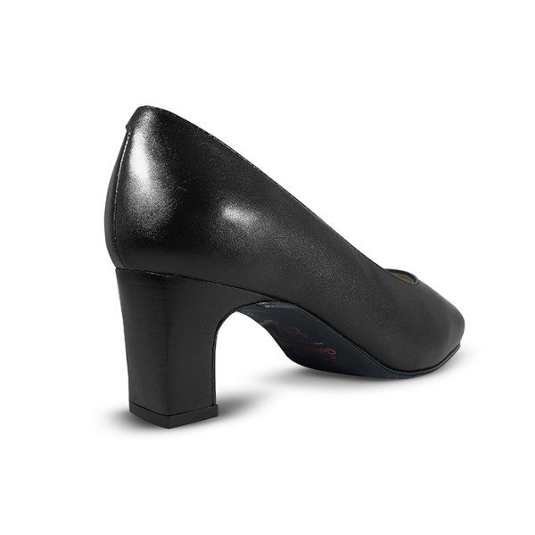 Zapatos-para-Azafatas-comodos-Negro modelo Black