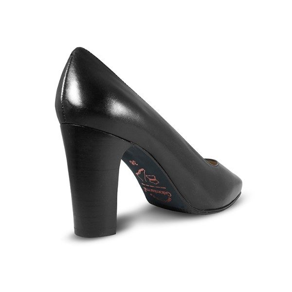 zapato-para-azafata-comodo-negro modelo Seven